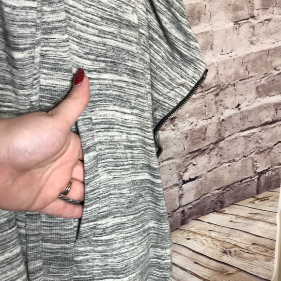 Lou & Grey cascade cardigan with zipper detail - Picture 4 of 8